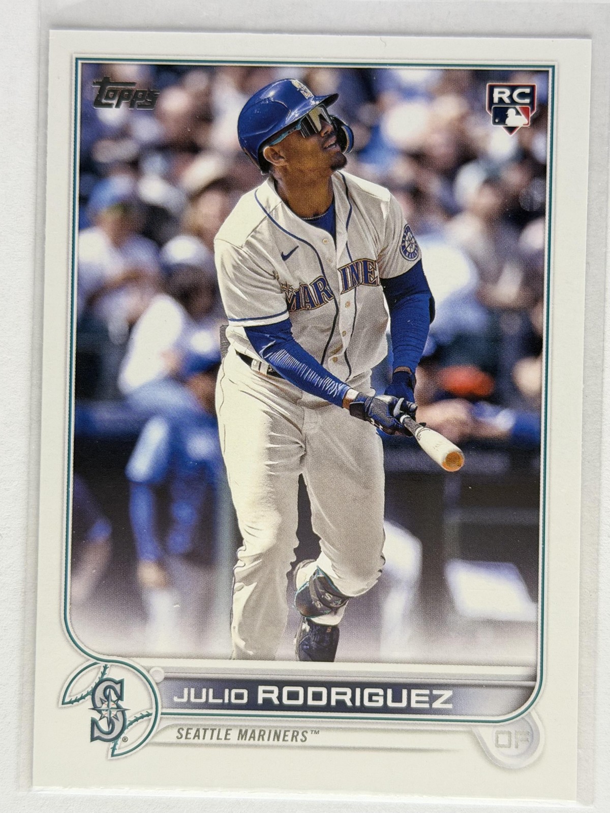 2022 Topps Update #US44 Julio Rodriguez Rookie Seattle Mariners
