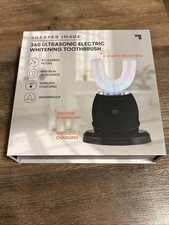 NEW IN BOX Sharper Image 360 Ultrasonic Electric Whitening Toothbrush Wireless