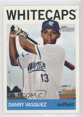 2013 Topps Heritage Minor League Edition Danry Vasquez #84 1n1