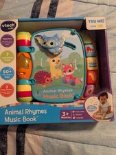 New In Box Vtech Animal Rhymes Music Book