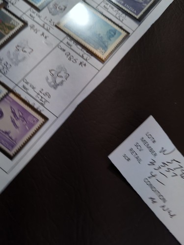 APC W5798 Indien auf Schaltungsblatt SCV 33 $ postfrisch - Bild 1 von 4