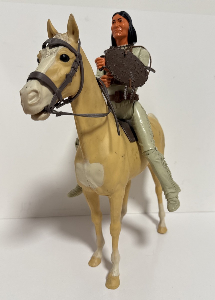 Marx Johnny West Geronimo Jointed Action Figure 12”/Read | eBay