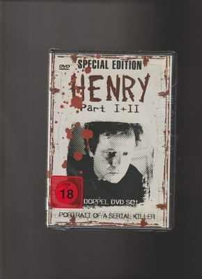 HENRY - PORTRAIT OF A SERIAL KILLER 1 + 2 - FSK 18 UNCUT EDITION Neu 0111