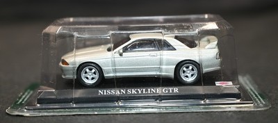 Del Prado 1:43 Nissan Skyline GT-R R32 Silver Ultimate Car