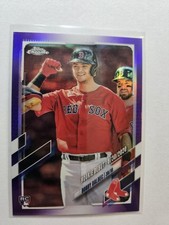 2021 Topps Chrome Update #USC23 Bobby Dalbec Purple Refractor AA72