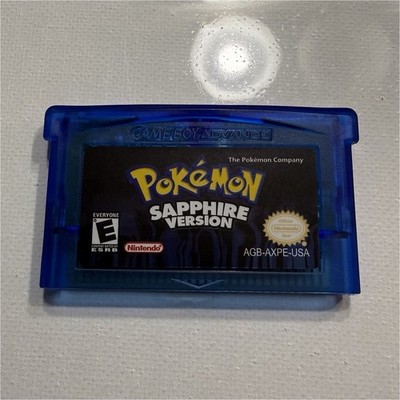 Pokémon Sapphire Version Nintendo Game Boy Advance 