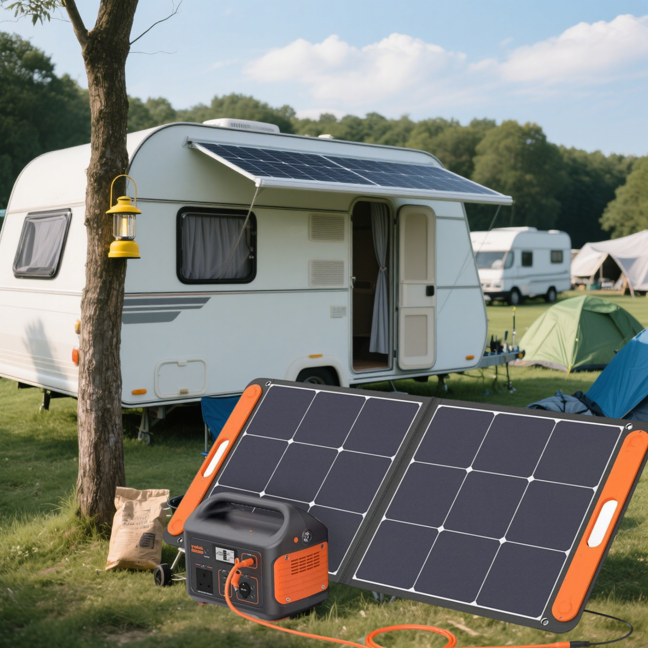 （20FT）Solar Panel Extension Cable for Jackery, Gz Yeti, Aker Power Station