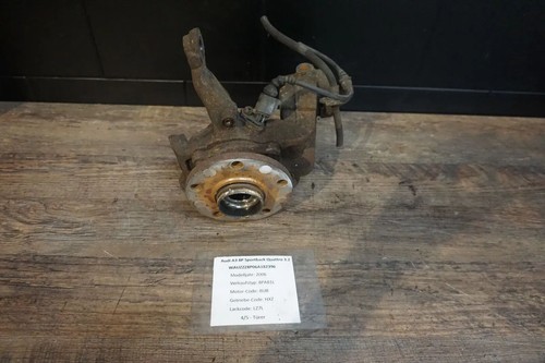 Achsschenkel Radlagergehäuse vorne rechts AUDI A3 8P 3.2 QUATTRO VW Golf 5 R32