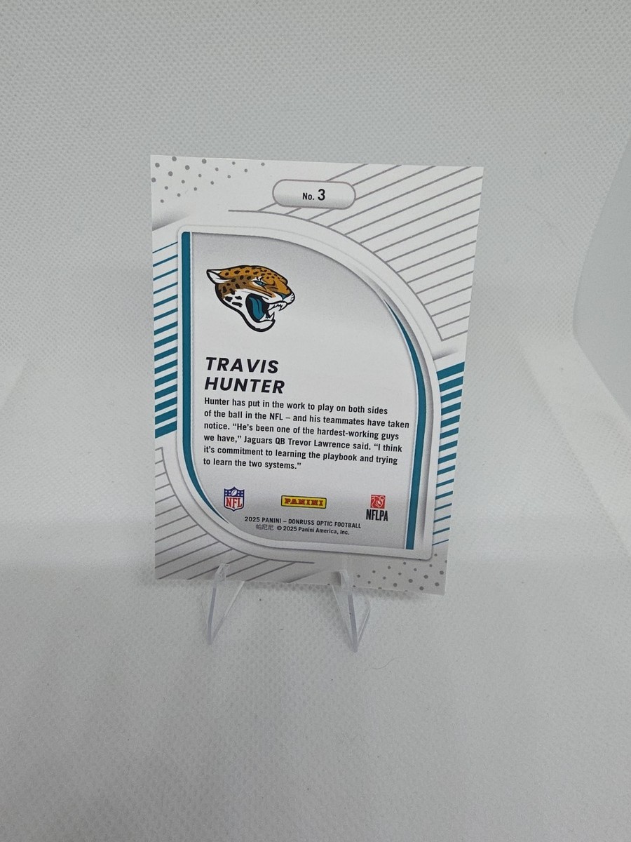 Travis Hunter 2025 Donruss Optic #3 Hidden Potential | eBay
