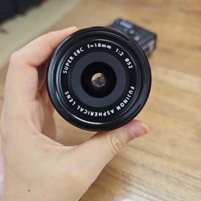 FUJIFILM Fuji XF 18mm F/2 R Lens For Fujifilm X Mount