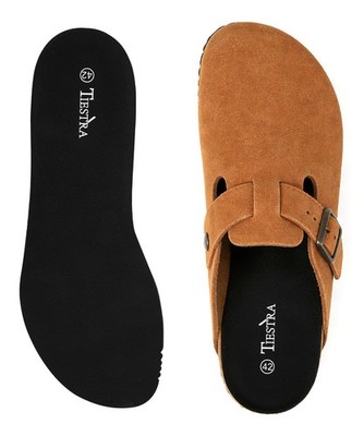 Cork Insoles for Crocs & Clogs-Wide Fit Thin Shoes Inserts for Birkenstock | ...