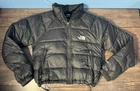The North Face 600 Down Puffer Jacket Women’s Size Medium Black SHORT CROP