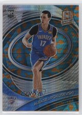 2020-21 Panini Spectra Asia Blue Orange Prizm 30/49 Aleksej Pokusevski #129 7m3