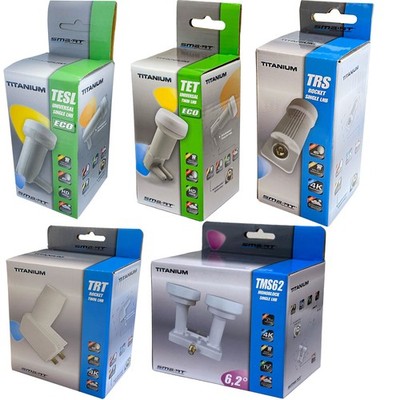 LNB ROCKET Single Twin Quattro Quad Octo LNC Sat Digital UHD 1 2  Teilnehmer SAT