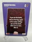 2026 Bo Jackson Battle Arena Momentum Meal Play Card PL-12