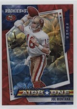 2021 Panini Rookies & Stars Airborne Red Scope Prizm Joe Montana #AB-25 HOF 13kt