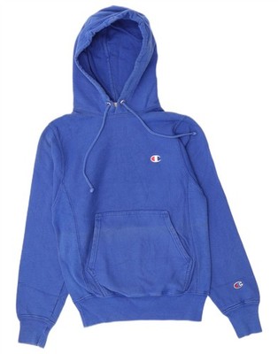 Champion Herren Reverse Weave Hoodie Pullover XS Blau IN04