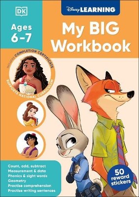 Disney Learning Big Workbook Ages 6-7 (Year 2) (Taschenbuch)