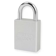 American Lock A1105clr Anodized Aluminum Safety Padlock, Keyed Different, 1-1/2