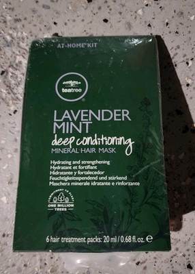 Paul Mitchell Tea Tree Lavender Mint Deep Conditioning Hair Mask 0.68oz (6 PCK)