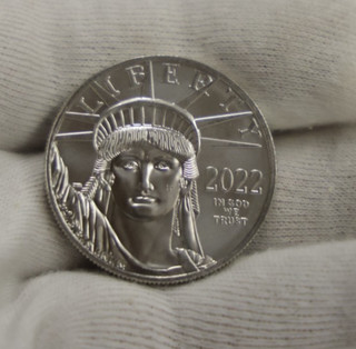 Platino 2022 1 oz. Eagle BU $100 (SOL)