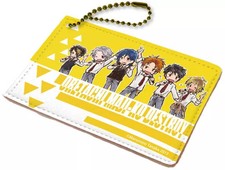 Portafoglio Pass Case Serie GraffArt Pelle PU Catena a Sfera Foro Design Usato