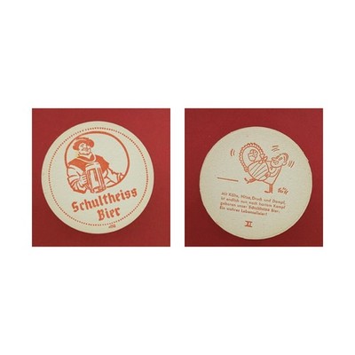 Schultheiss Bier Hinz Brauerei Bierdeckel Bier