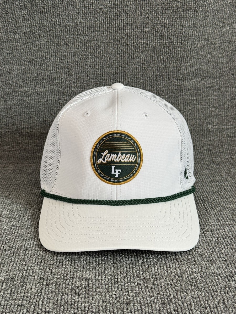'47 Brand Lambeau Field Trucker Snapback White Mesh Back Hat One Size