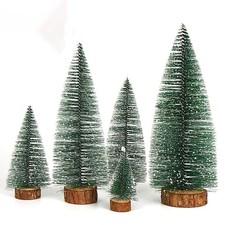 Pine Tree Decoration - 10-30CM Christmas Trees for Xmas Party - New Year