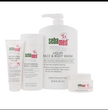 Sebamed Family Pack, Face  Body Wash, Lotion, Face Cream, Nail Balm