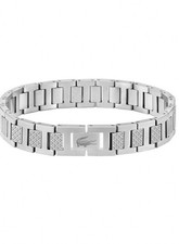Lacoste Toggle Armband Silber Unisex İdeal für Geschenk İdee