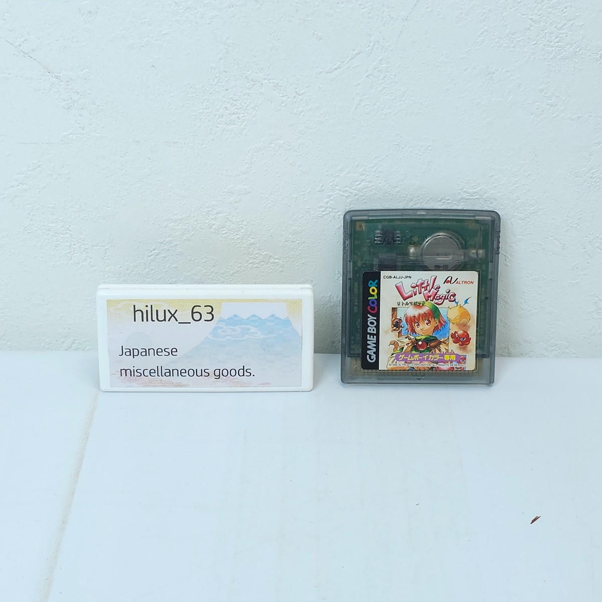 GameBoy Color Little Magic ALTRON 1999 release 2D puzzle game