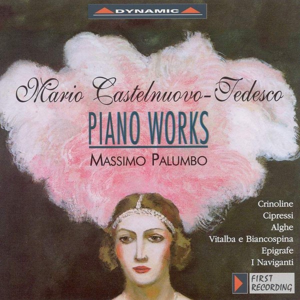 Audio Cd - Mario Castelnuovo-Tedesco - Piano Works - Dynamic -D- Neu-image