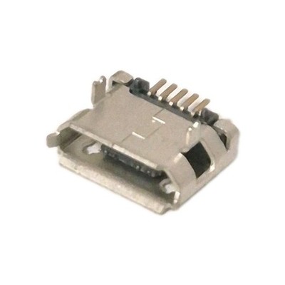 3x SMT Ladebuchse USB 5 Pin Micro USB Jack, Charging socket für Leiteplate