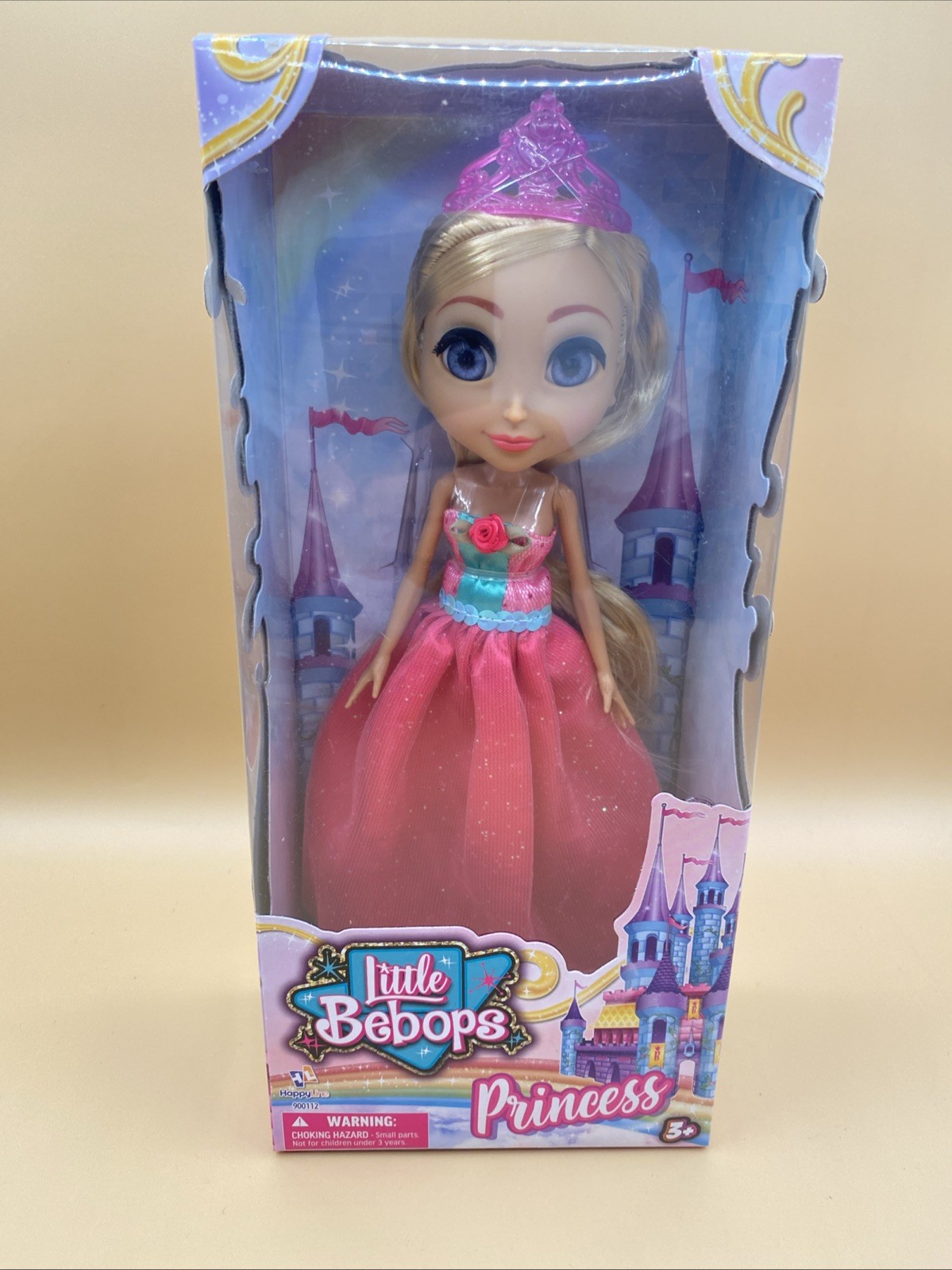 Little Bebops Princess Doll - 10" Doll, with Gorgeous Long Hair to Brush & Style