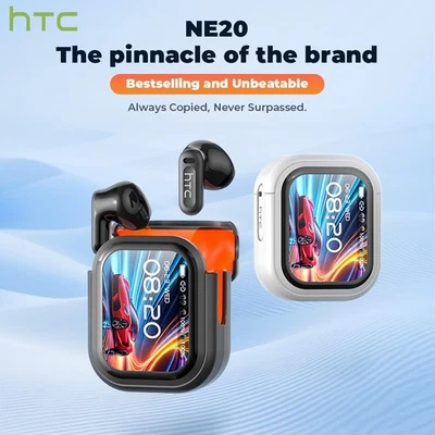 HTC NE20 Translator Bluetooth 6.0 Ohrhörer, 134-Sprachen-Übersetzung mit LED-Anz