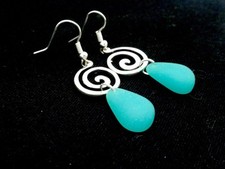 Sea Glass Women's Earrings Dangles