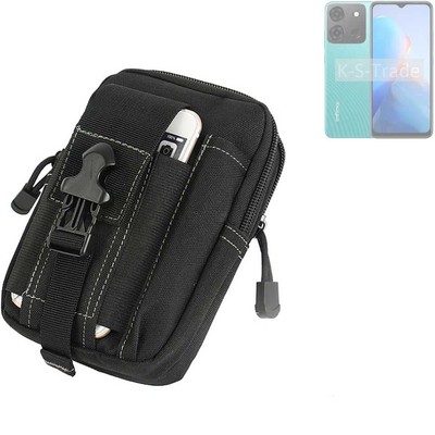 Holster für Infinix Smart 7 Plus Zusatzfächer Gürtel-Tasche Schutzhülle Tasc