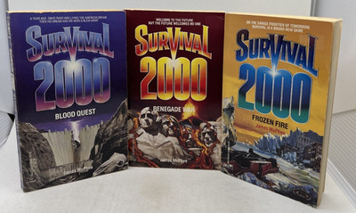 Survival 2000 Lot Books 1,2,3 by James McPhee (1991) 1st Editions/Printing