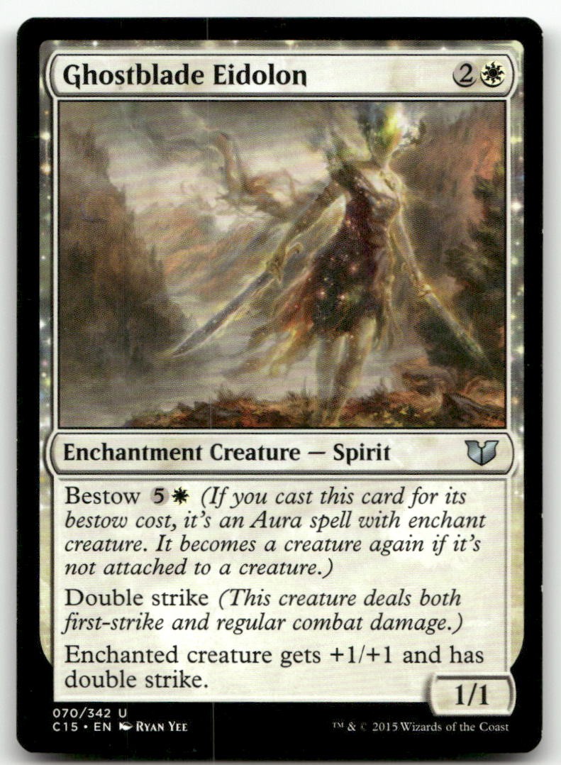 Ghostblade Eidolon #70 (LP) Commander 2015 C15 Magic MTG