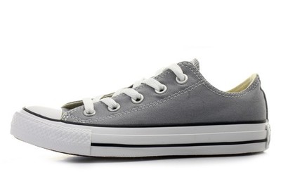 Converse Classic CT OX Dolphin Damen Gr. 5 UK Grau Low Top Canvas 147137C