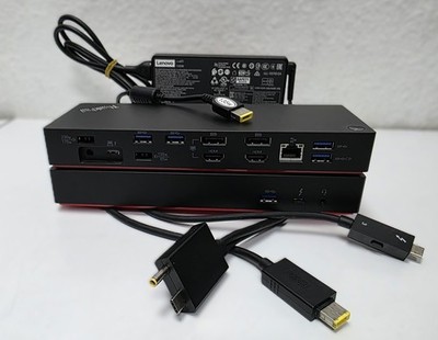 LENOVO ThinkPad Thunderbolt 3 Gen 2 Gen 2 Dock Workstation USB-C 135 Watt Netzte