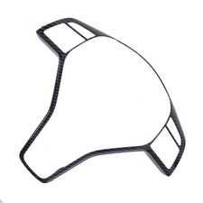 1x Kohlefaser Lenkrad Abdeckung Blende Passt f&uuml;r Benz CLA GLA GLK W204 W212 ku