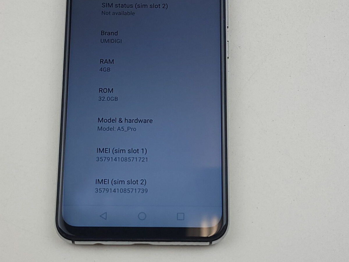 UMIDIGI A5 Pro - 32GB - Blue (GSM Unlocked) Dual SIM Smartphone
