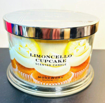 Homeworx by Slatkin Limoncello Cupcake 4-Wick Candle  18oz
