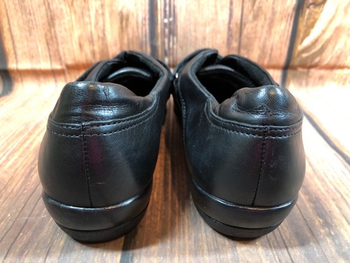CLARKS Everyday Casual Strap Black Leather Shoes 84972 Womens 9 M (10a3) - Picture 9 of 10