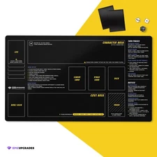 One Piece Playmat Newcomer TCG with Zones - 24x14" New Player OPTCG Learning Mat