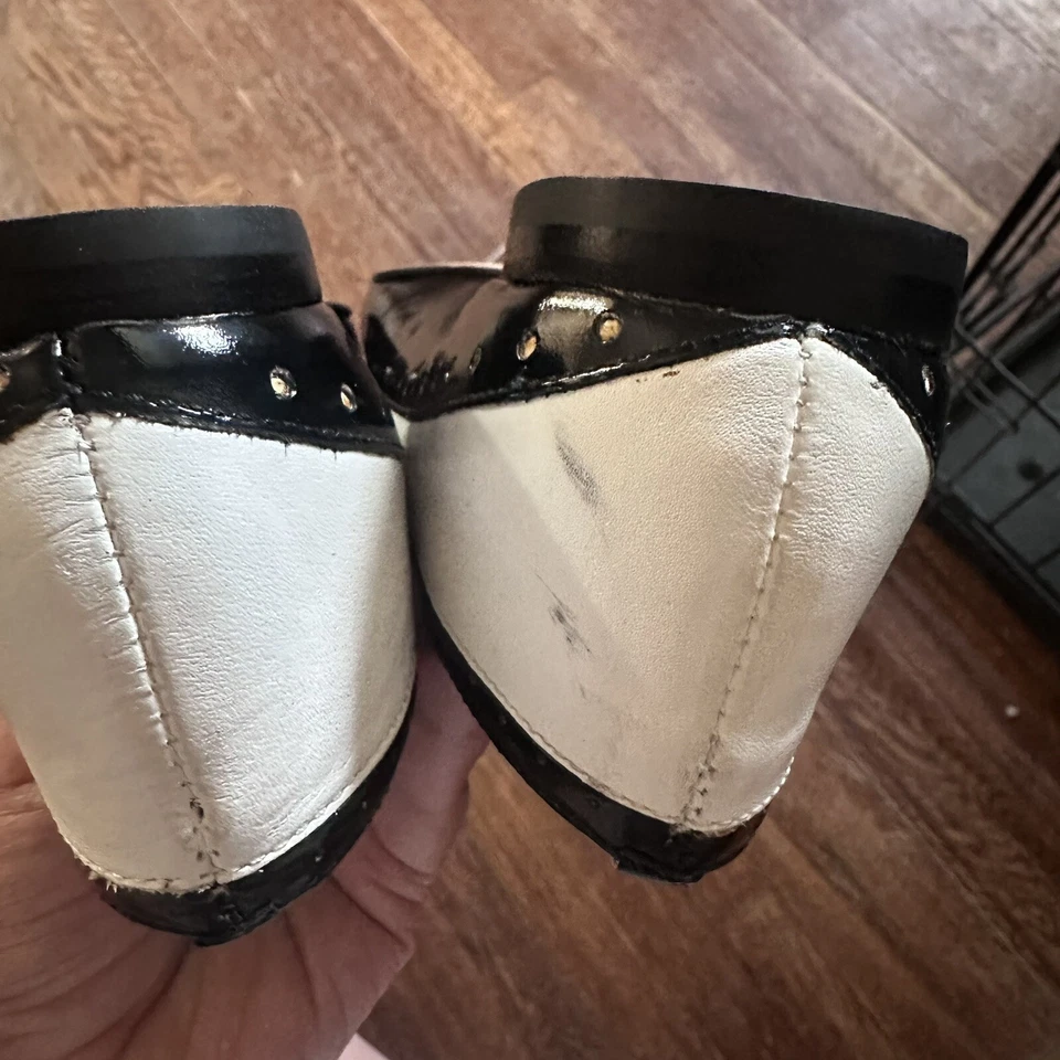 Vintage Marc Alpert saddle shoes Loafer Flats SZ 8 - Image 4 of 4