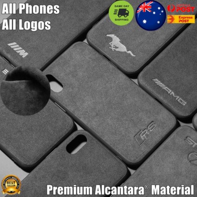 Premium Alcantara Phone Cover Case for Samsung S20 plus S10