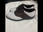 Footjoy Shoes Mens 8. Extra Comfort Golf Sneakers White Brown Leather Low Top  — photo 2